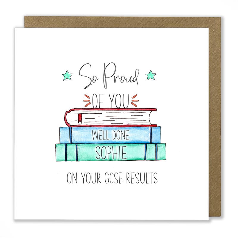 Exam Congratulations Card - Etsy UK