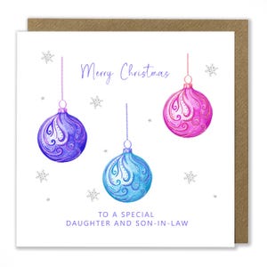 Boule de Noël Carte de voeux, Joyeux Noël, Jolie carte, Carte de voeux, Relation