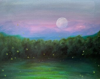 LUCIÉRNAGA CREPÚSCULO - Impresión artística giclée