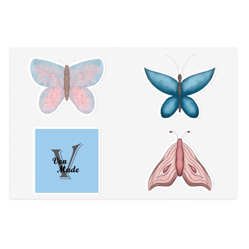 Butterfly Sticker Sheets Etsy