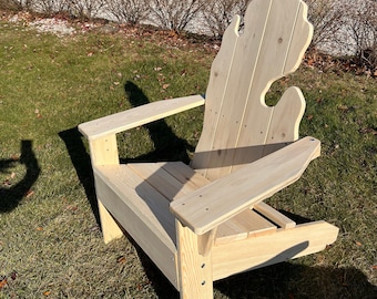 Michigan Pine Adirondack Chair