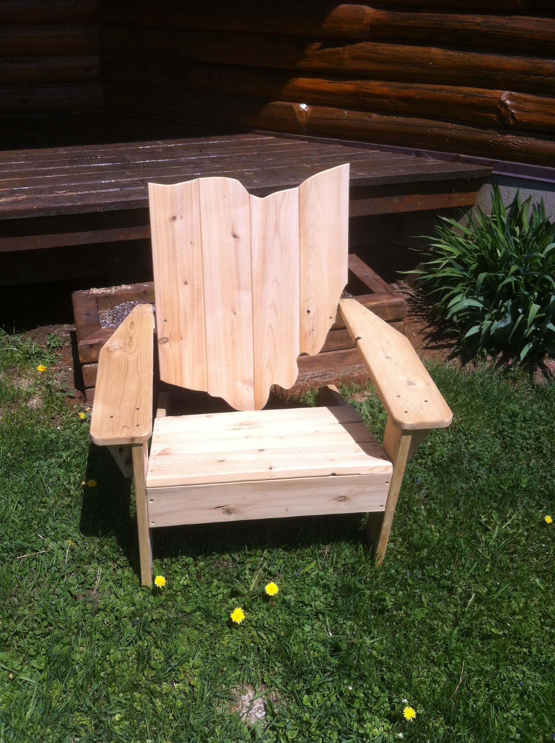 ADD CUSTOM ADIRONDACK CHAIR SEAT CUSHIONS - 200 Colors - woodjoyteak.com