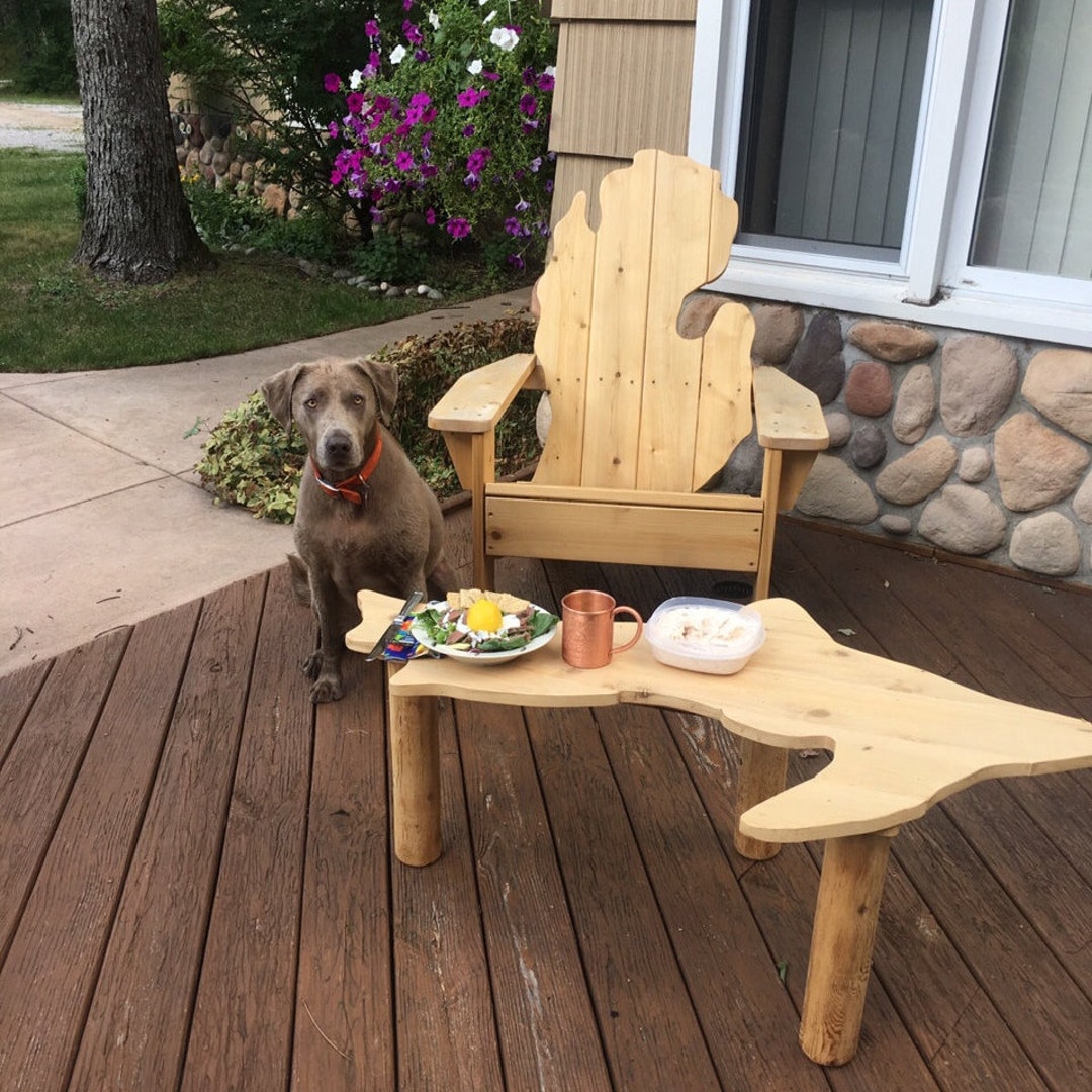 Michigan Cedar Adirondack Chair Only 159 - Etsy