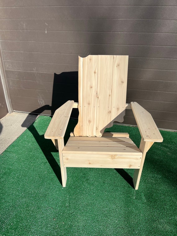 Indiana Cedar pine Adirondack Chair Etsy UK