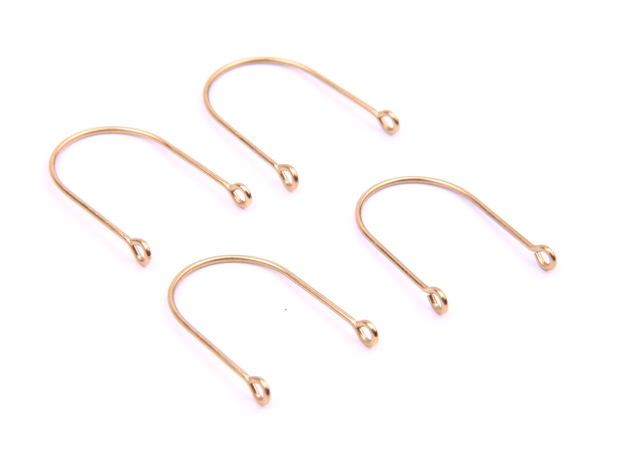 Brass Earringsarch Earring Connectorcopper Earrings Brass Etsy