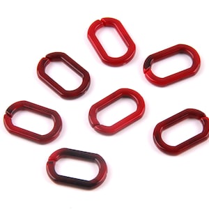 6PCS+  Acrylic Earring charm with opening-Earring pendant - Oval Shaped -Earring connector- Earring findings - jewelry supply 14*22mm E1012