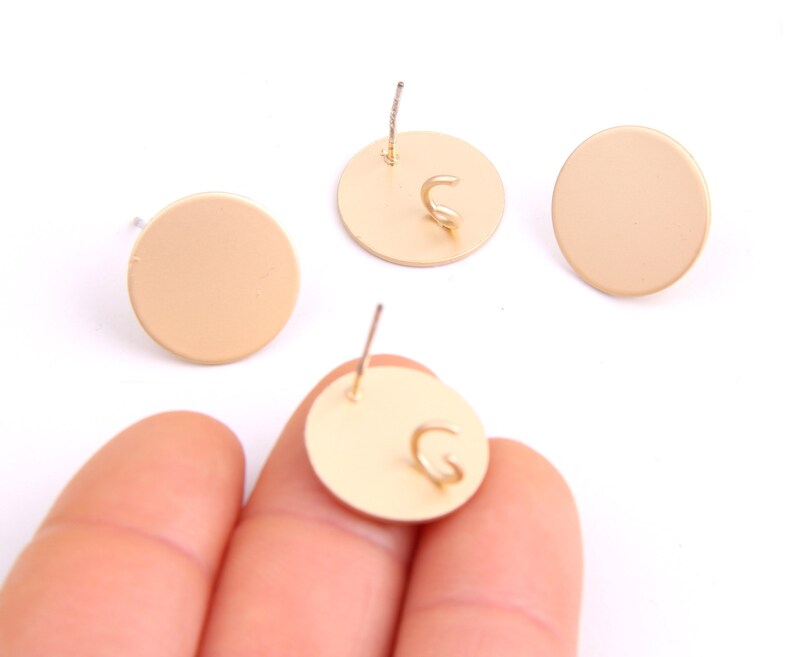 6PCS Matted Gold Planted Zn Alloy Earring Charmearring Etsy
