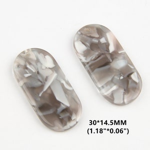 Acetate Acrylic Diy Earring Charms,Tortoise Shell Earrings,Oval Shaped Pendant,Earring findings, jewelry supply, diy jewelry making CS4011D