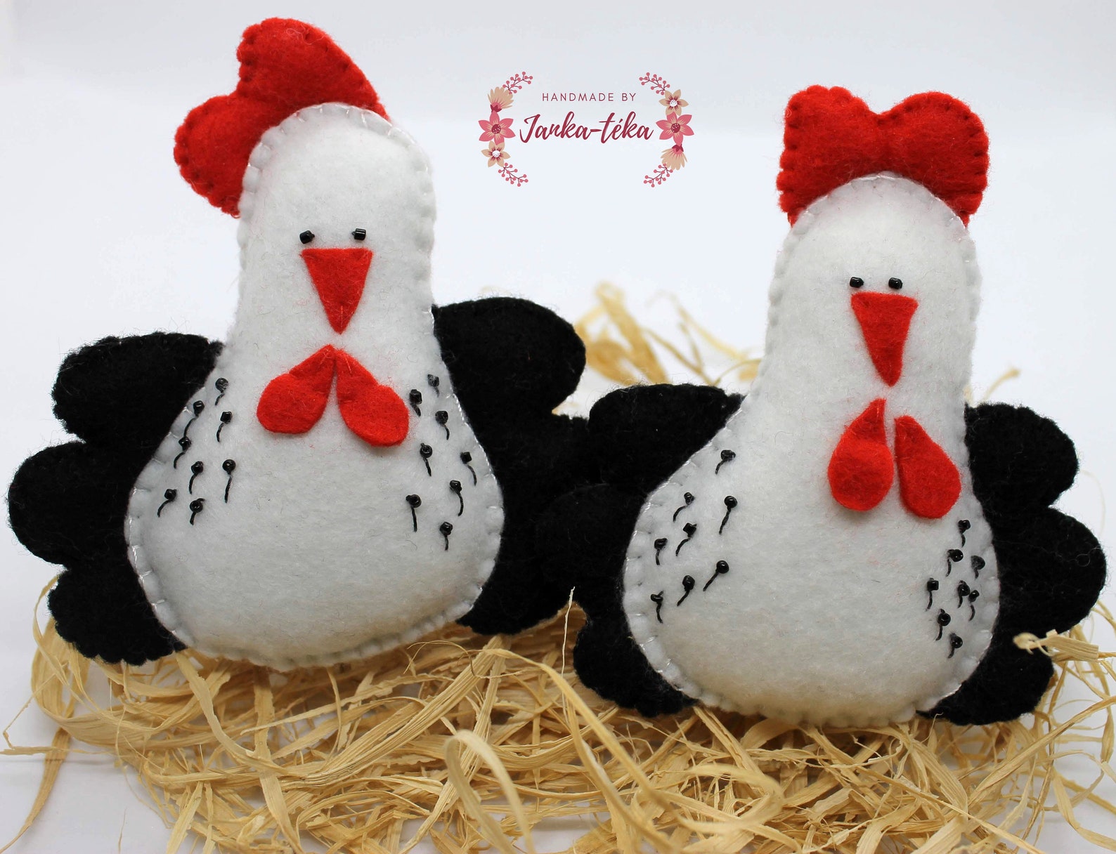 Galline Gialle Due Galline Bianche Silkie Bantam Una Rara Specie