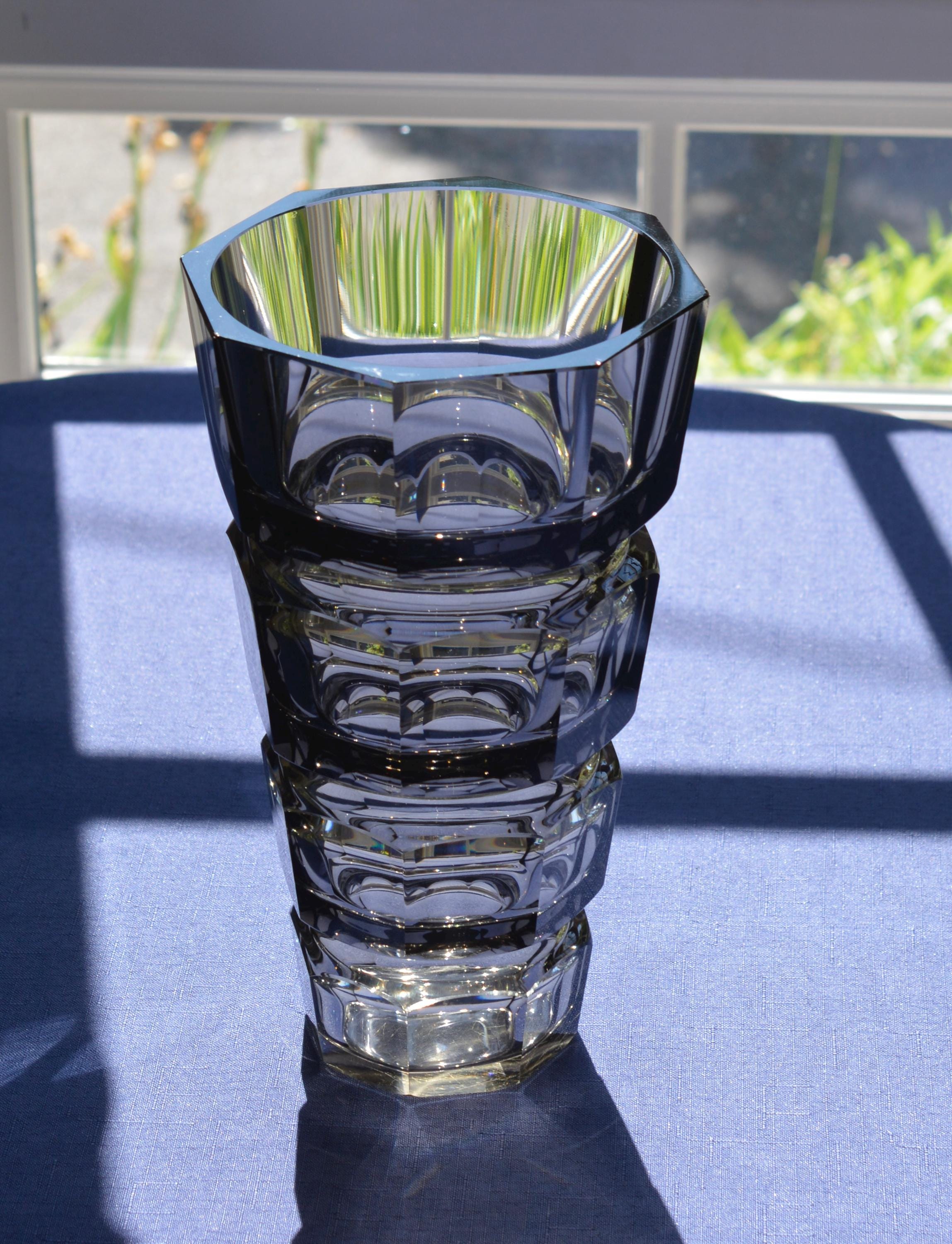 Vintage Moser Vase - Etsy