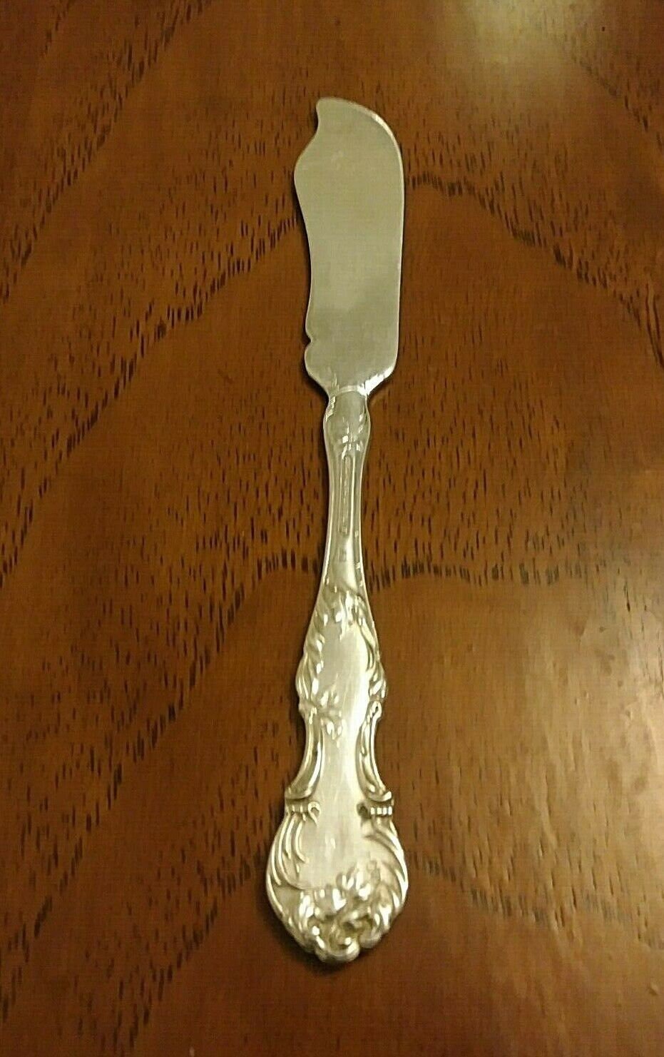1835 R Wallace Ornate Silver Plated Butter Knife 6 3/16 Etsy
