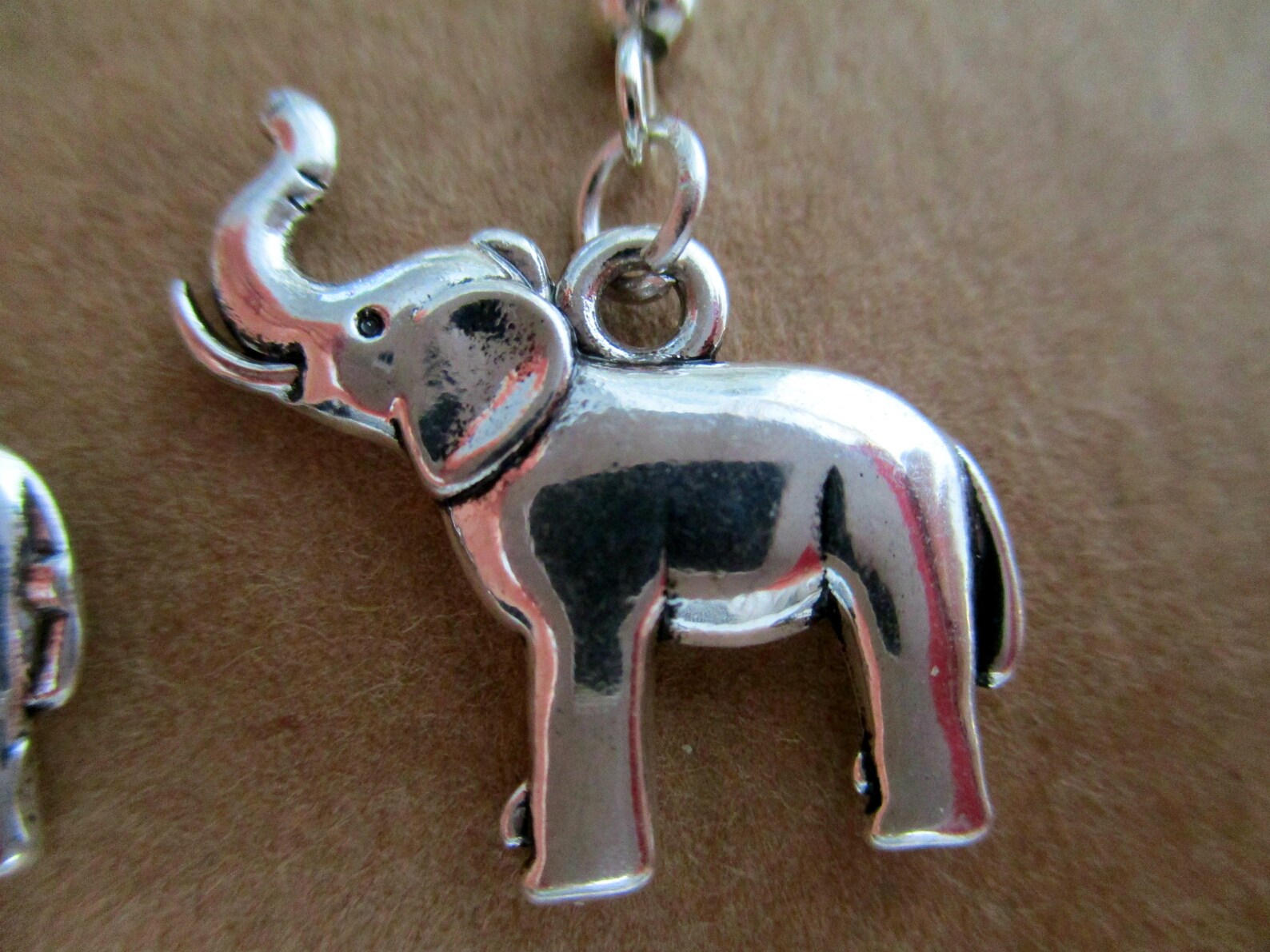 30pcs-S046 jewelry silver gold cute elephant earring Jewelry