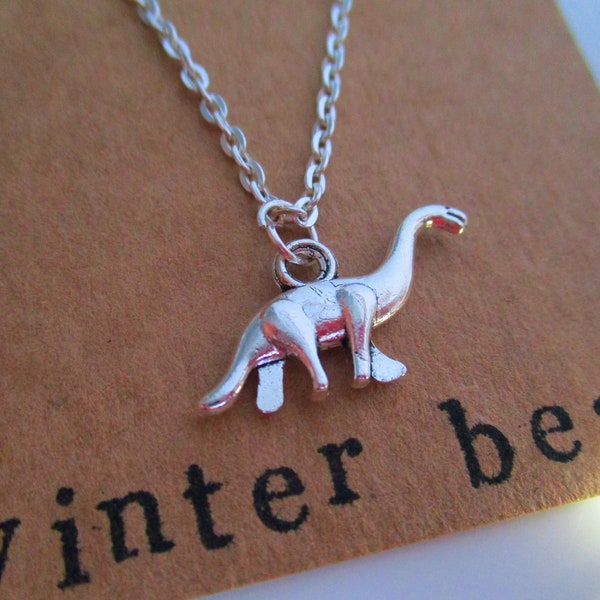 Dinosaur Necklace Etsy