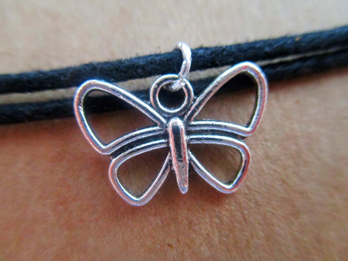 Personalised Butterfly Bracelet Friendship Gift Wish Etsy UK