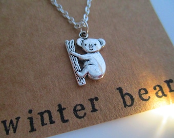 artisan product Details about   KOALA pendant made Sterling Silver 925 