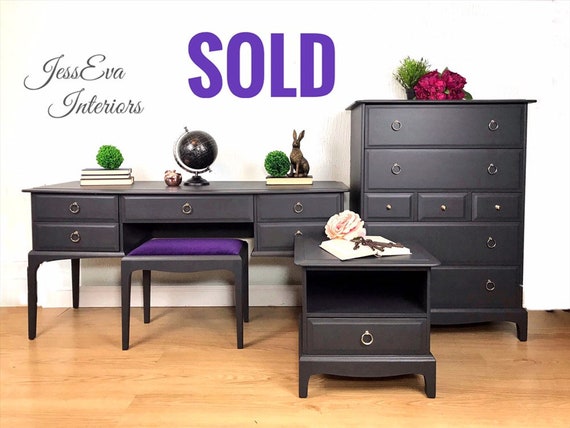 Stag Minstrel Bedroom Set Stag Chest Of Drawers Stag Etsy