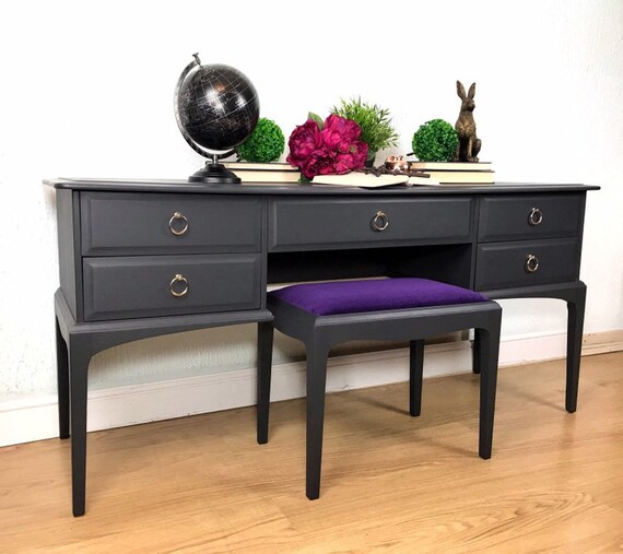 Stag minstrel dressing table cheap upcycled