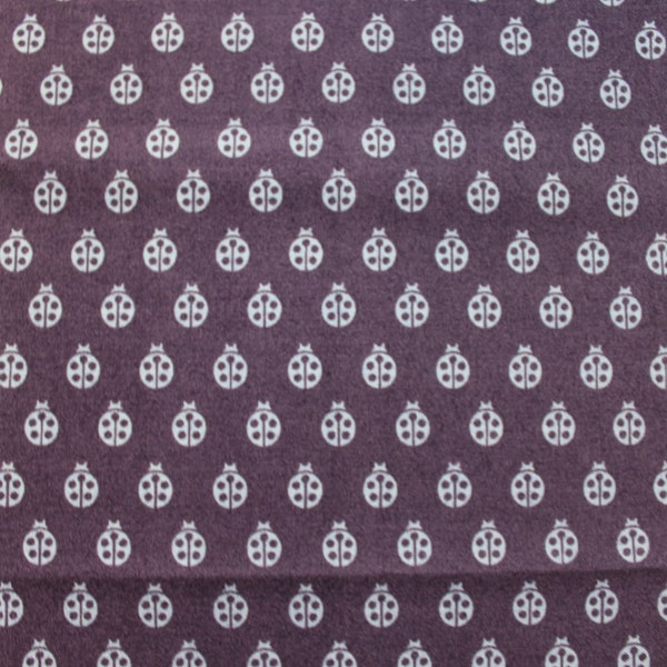 Tula Pink Ladybug Lady Bug Fabric - True Colors Line - Ladybug Lady Bug (Abyss) Print - PWTC027 for FreeSpirit/Westminster Fibers - OOP