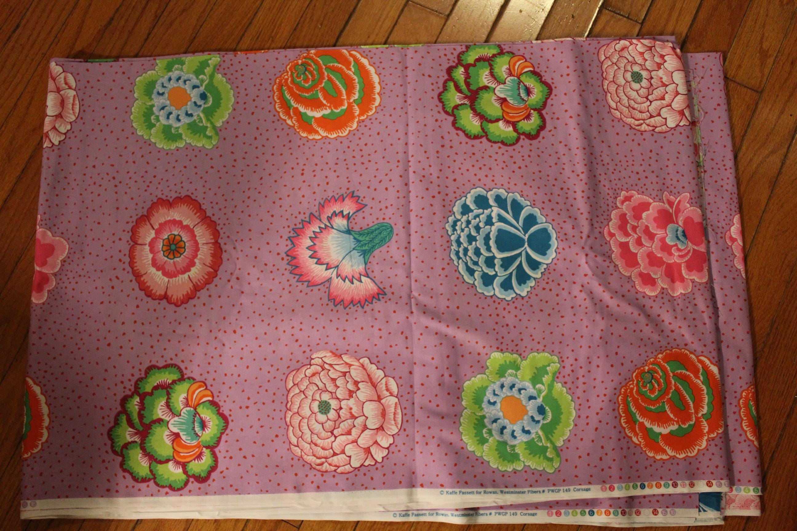 Kaffe Fassett Corsage Fabric for Rowan/westminster - PWGP149
