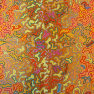 Kaffe Fassett Babaganoush Fabric for Rowan/Westminster - GP124 Babaganoush (Yellow) - OOP