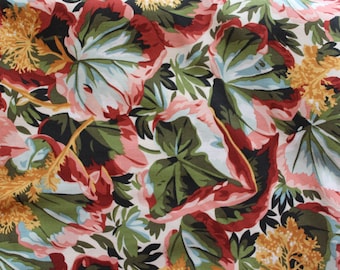 Kaffe Fassett Studios - Philip Jacobs PJ36 Variegated Ivy (Natural) Fabric for Rowan/Wesminster - OOP - By The Yard