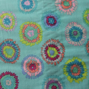Kaffe Fassett Fabric for Rowan/Westminster - GP109 Plink (Turquoise) - OOP