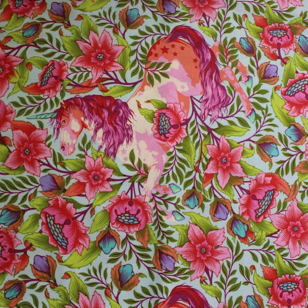 Tula Pink Imaginarium Fabric - Pinkerville Line - Imaginarium (Cotton Candy) Print - PWTP127 for FreeSpirit - OOP