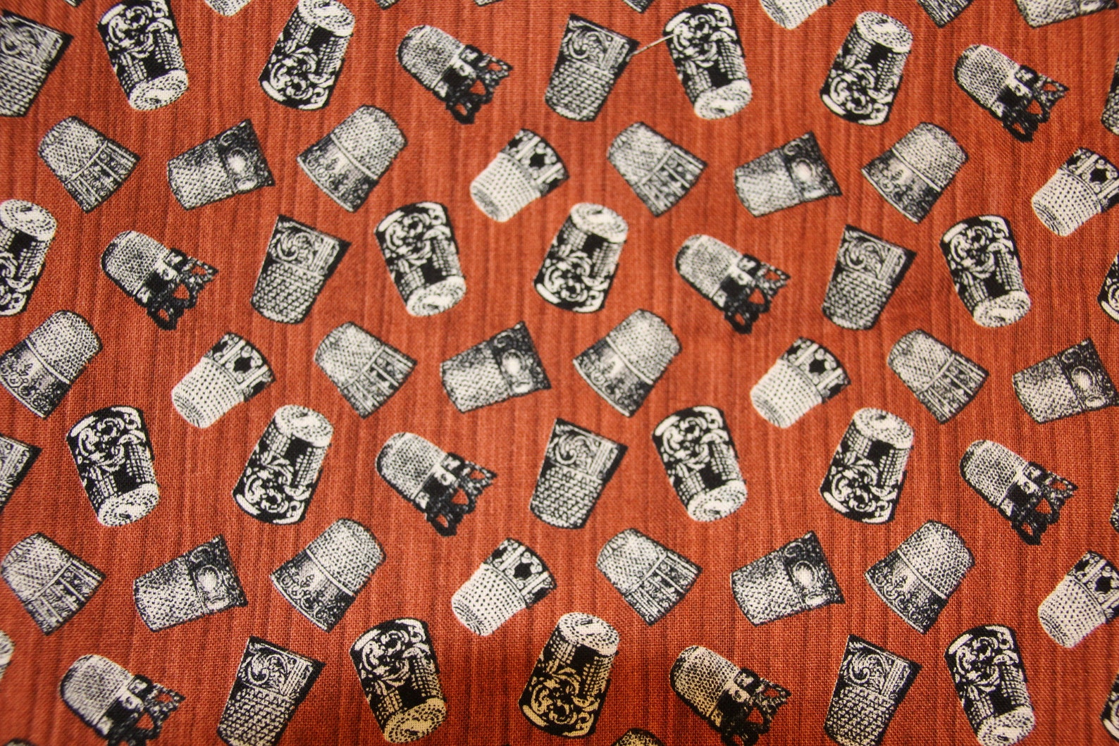 Thimble Fabric by Blank Quilting Thimble Toss Background Etsy