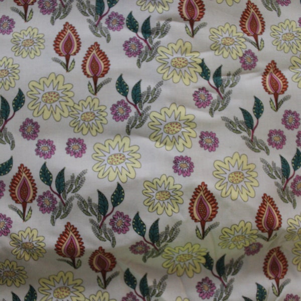 Kathy Doughty Field of Flowers Fabric for FreeSpirit - Flock Together Fabric Line - PWMO003 Field of Flowers - OOP