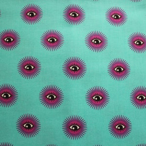 Tula Pink I See You Fabric for FreeSpirit - De La Luna Fabric Line - PWTP112 I See You (Spirit) - Out of Print - Fat Quarter 18&quot;x22&quot;