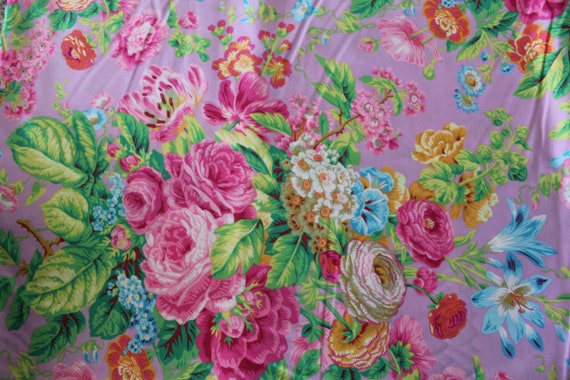 Kaffe Fassett Collective Philip Jacobs Floral Delight Fabric - Etsy