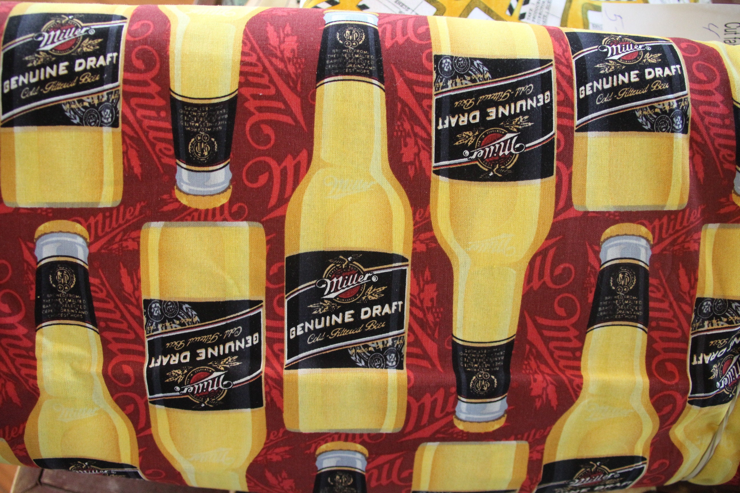 Miller Genuine Draft Beer Fabric Draft Bottles / Beer Etsy