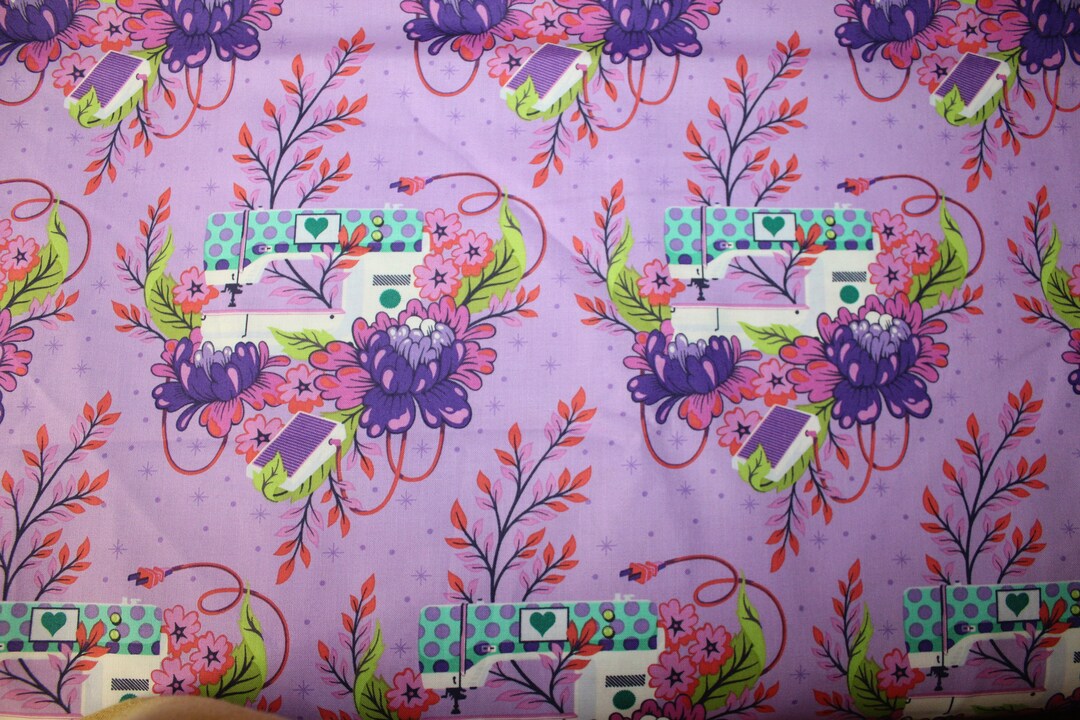 Tula Pink Pedal to the Metal Fabric for Freespirit Homemade Fabric Line