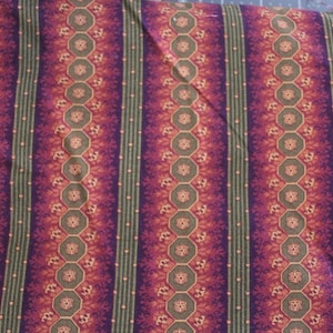 Jo Morton Fabric for Andover - Pattern #3112 - Red, Purple, Green, Pink - Long OOP