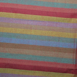 Kaffe Fassett Narrow Stripe Fabric - Woven Narrow Stripe (Earth)  - OOP