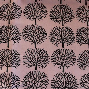 A Ghastlie Forest Fabric by Alexander Henry Fabrics - Out of Print Since 2009 - A Ghastlie Forest Fabric (Mauve)