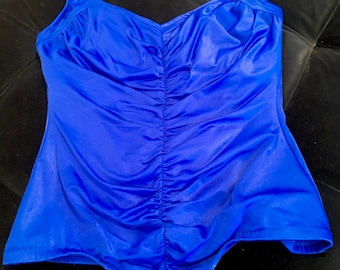 Vintage 1950’s Maxine of Hollywood Royal Blue Swim Suit