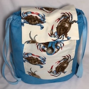 Backpack Blue Crab