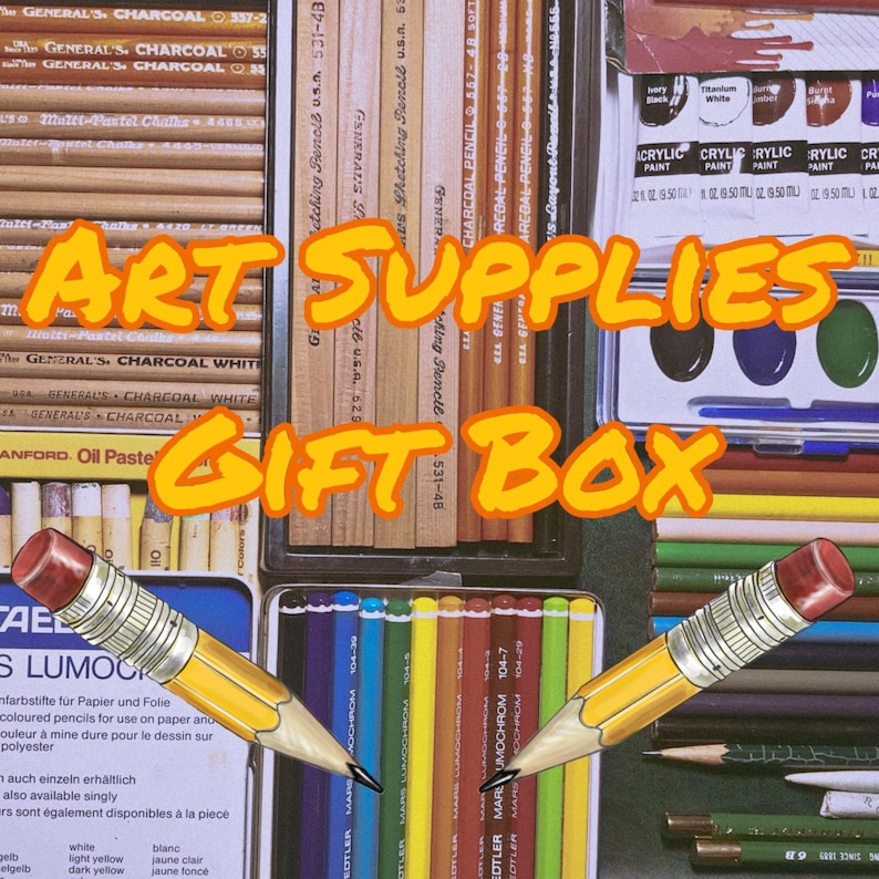 Art Supply Box - Etsy