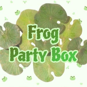 Caja de fiesta de rana