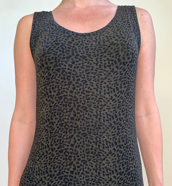 1990s Vintage Carole Little Maxi Dress 