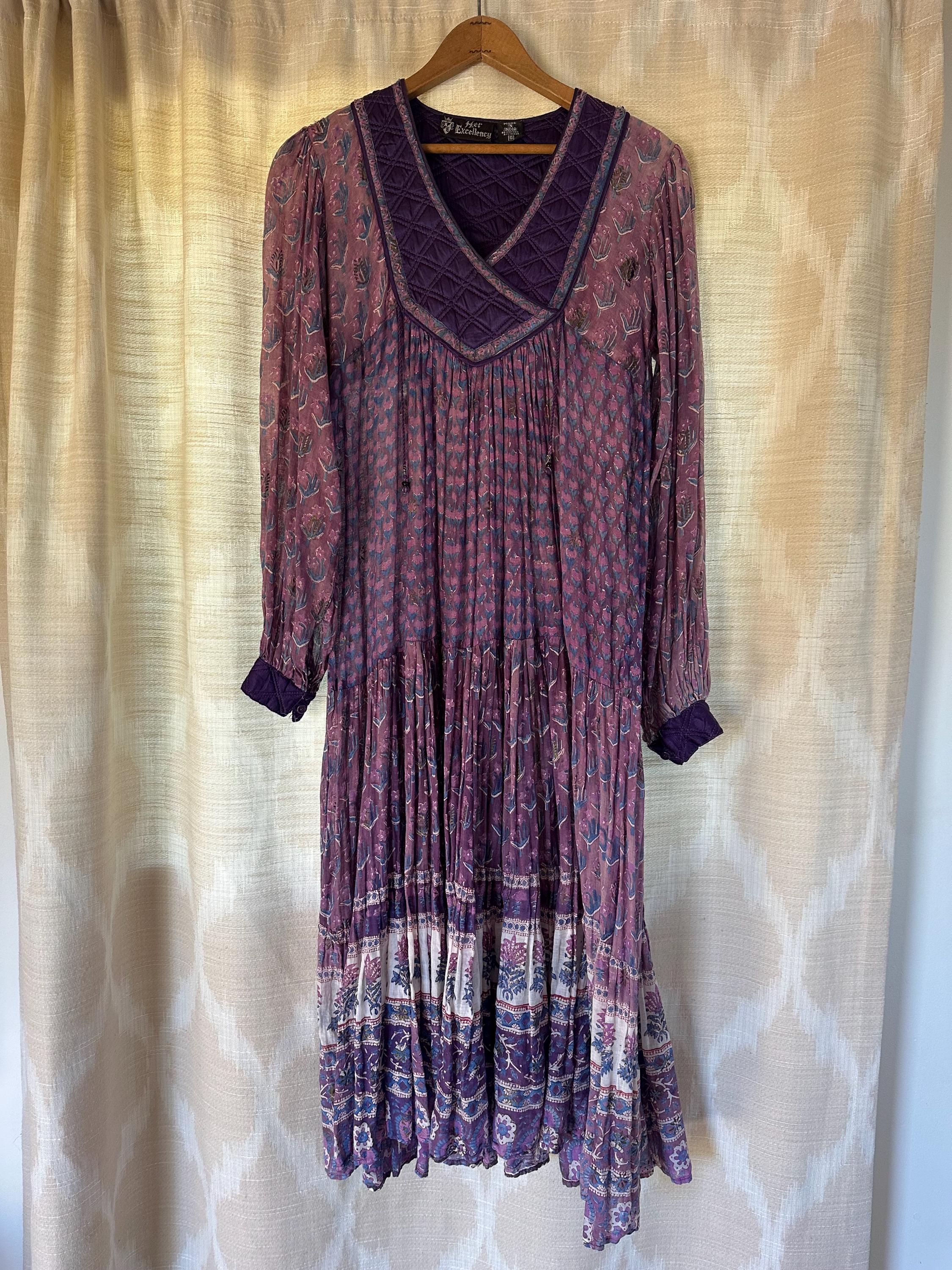 70s Indian Dress - Etsy 