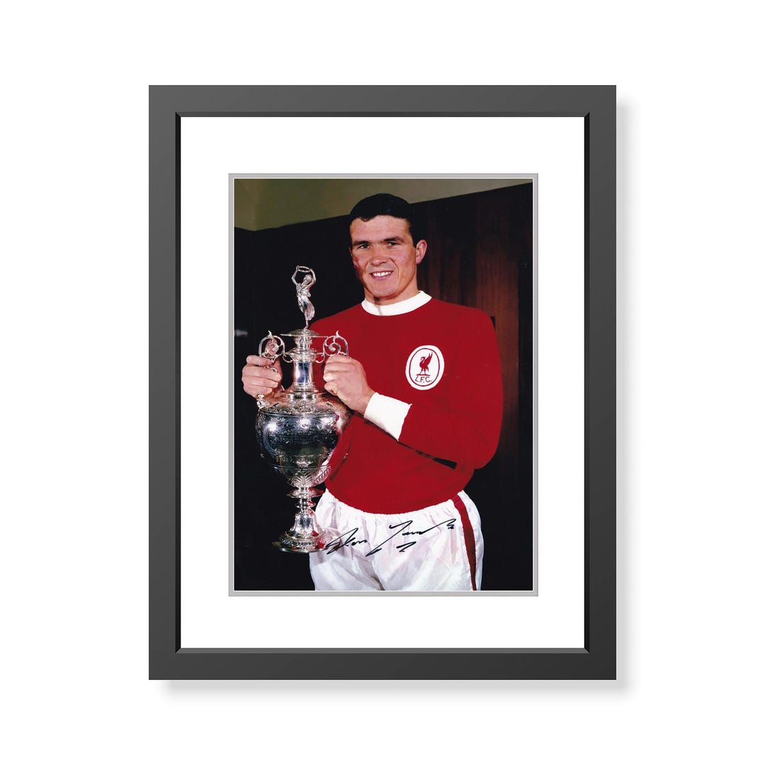 Ron Yeats Signed & Framed Liverpool Photo Liverpool Autograph COA - Etsy