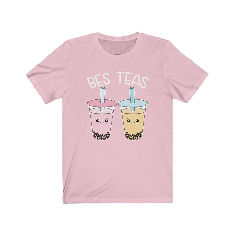 Bes Teas Boba Tea T-shirt Besties Bubble Tea Tee Cute Boba | Etsy Canada