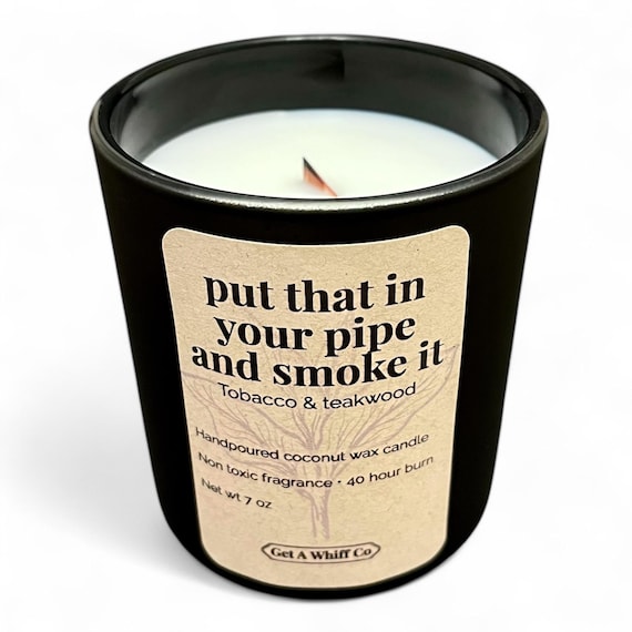 woodwick candles tobacco Tobacco Teakwood Candle