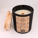 Amber Candle | Coconut Wax Candle | Scented Candle | Wooden Wick Candle | Candle In Jar | Unique Candle | Cool Candle | Modern Candle 