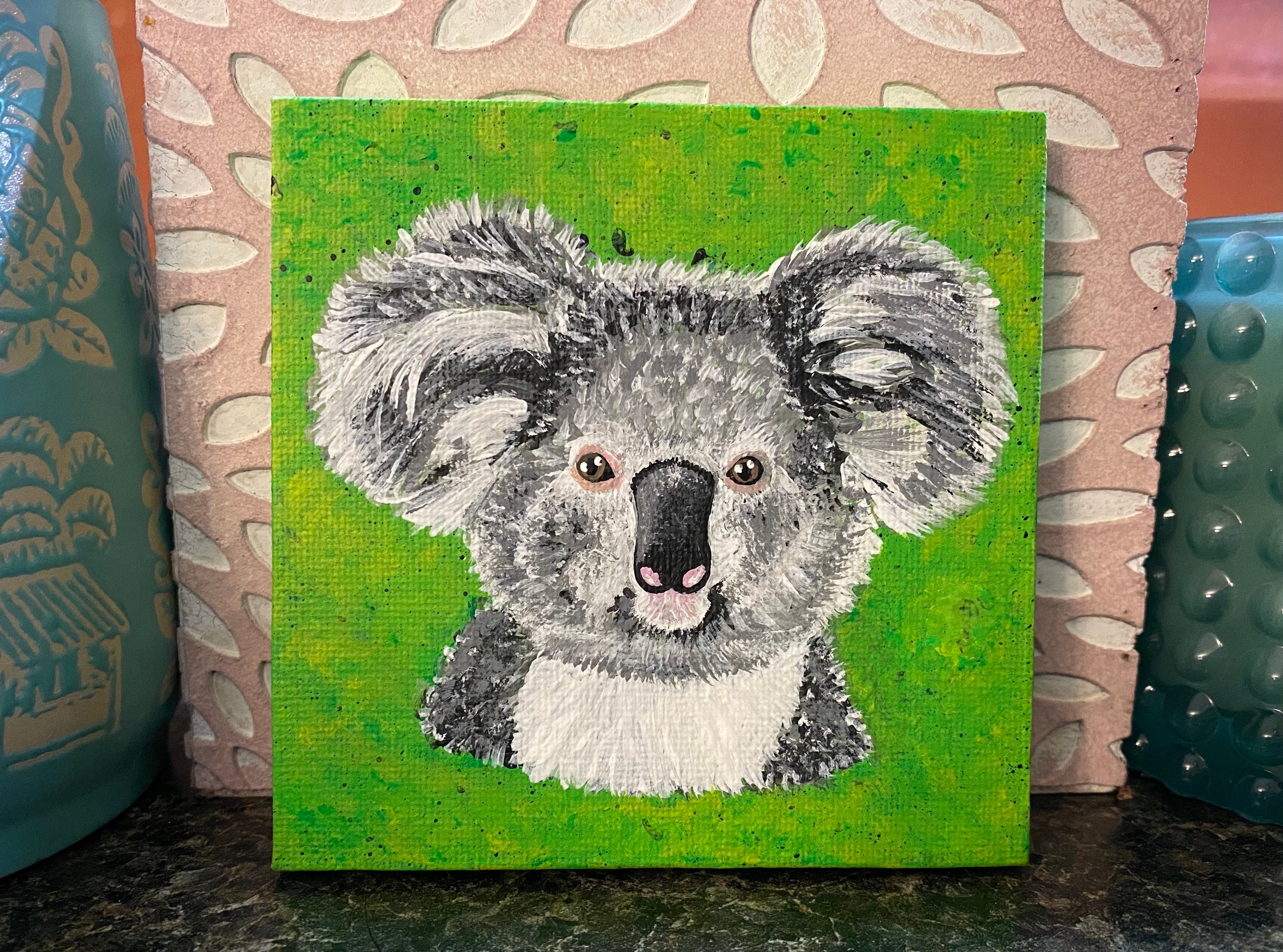 Koala Painting Etsy