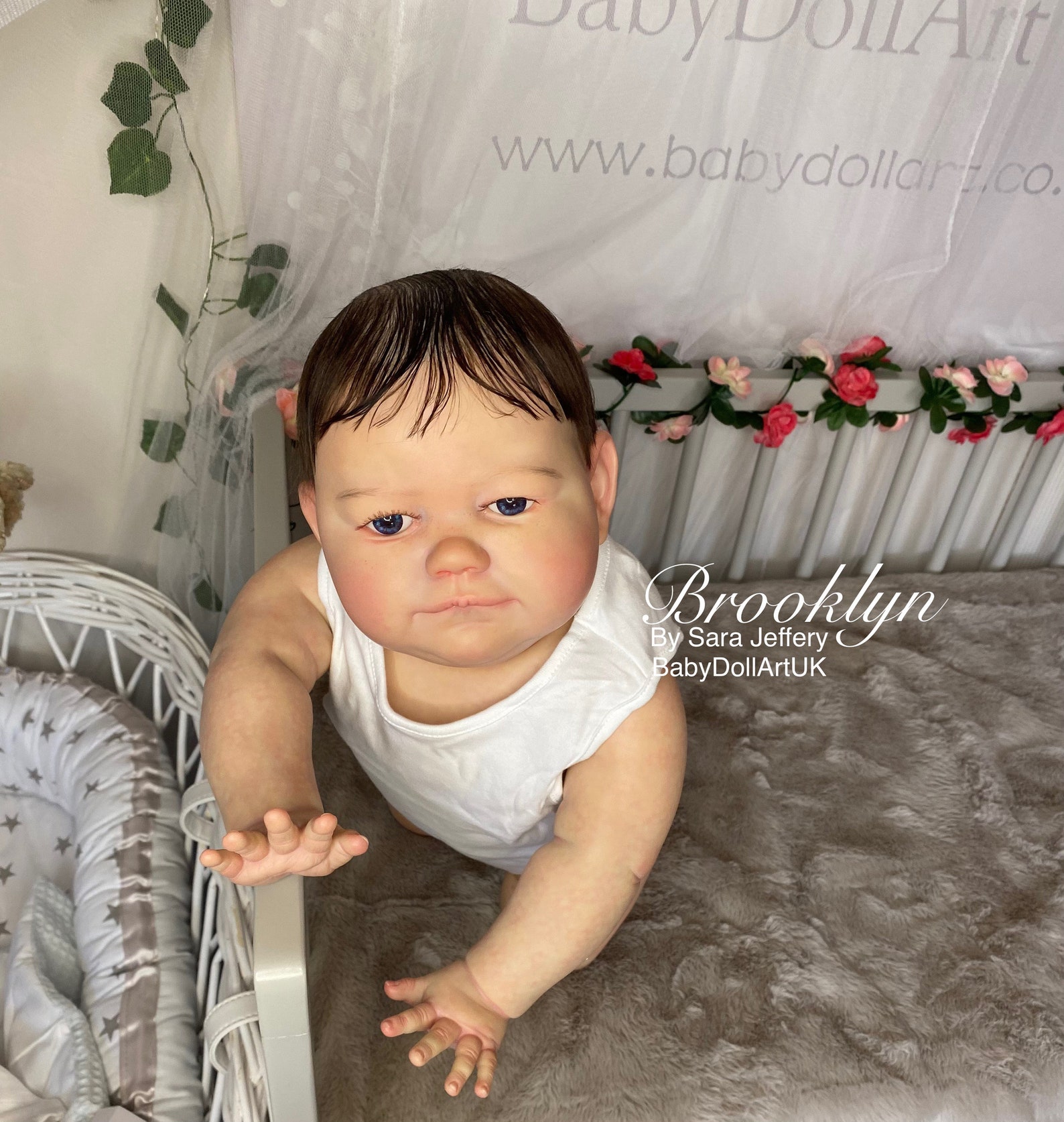 Reborn Baby Boy Doll Realborn Crawling Brooklyn Reborn Etsy