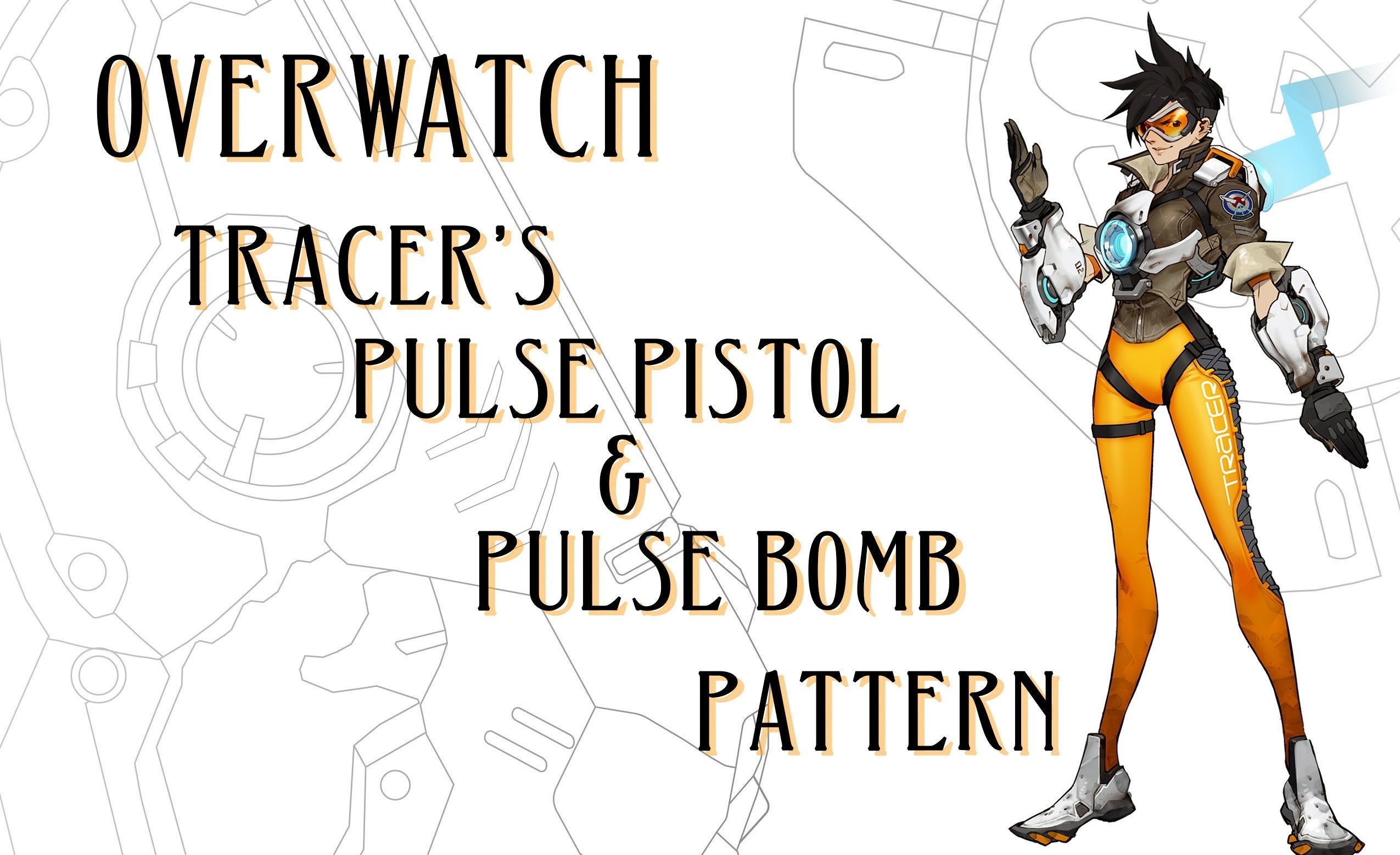 Overwatch 2 Tracer Pulse Pistol Prop 3D Model -  Portugal