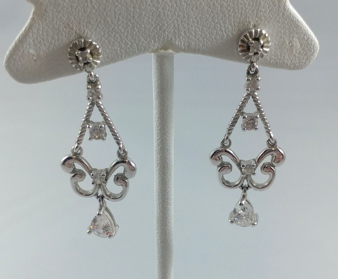 SALE Pierced Ear Wedding or Special Occasion Earrings Etsy